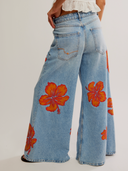 Palisades jeans med vide ben