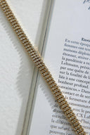 18k Gold Plated Queen Of All Necklace Gold