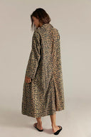 Vintage Leopard Denim Kåpe