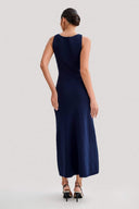 Abito Maxi Senza Maniche Claire in Maglia
