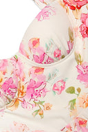 Cottie Printet Flare Midi Kjole