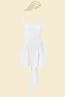 Vestito Mini Debby con Fiocco e Schiena Scoperta