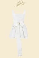 Vestito Mini Debby con Fiocco e Schiena Scoperta