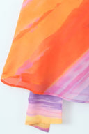 Vestido Mini Elena de Um Ombro com Cordões e Renda