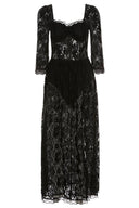 Vestido largo de encaje Esther Sweetheart