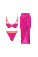 Fluorescerende sexet bikinisæt