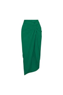 Set costume da bagno verde elegante senza schienale