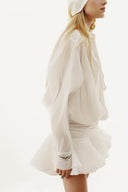 Felicia Chiffon Mini-Hemdkleid