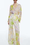 Ensemble blouse imprimée Flow