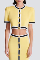 Completo Gonna a Costine Frances in Maglia