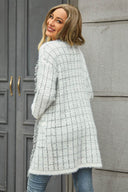 Cardigan en maille à poches Pate - Gris