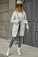 Cardigan en maille à poches Pate - Gris