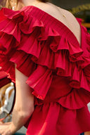 Helen flæse V-hals bluse