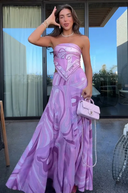 Ensemble jupe rose Roca