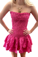 Tea break tube top dress