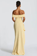 Joyce Maxikleid Zitrone