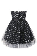 Ina Tupfen Tüll Mini-Kleid