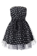 Ina Tupfen Tüll Mini-Kleid