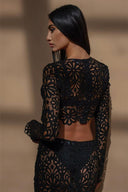 Ensemble Lena Floral ajouré