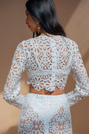 Ensemble Lena Floral ajouré
