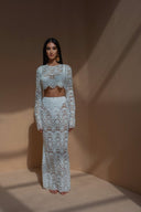 Ensemble Lena Floral ajouré