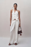 Ensemble assorti pantalon et veste Louise Tuxedo Flower