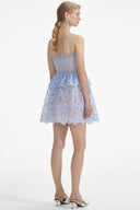 Ophelia Spitzenstufiges Cami Mini-Kleid
