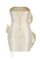 Abito Mini Senza Spalline Venus Flowers